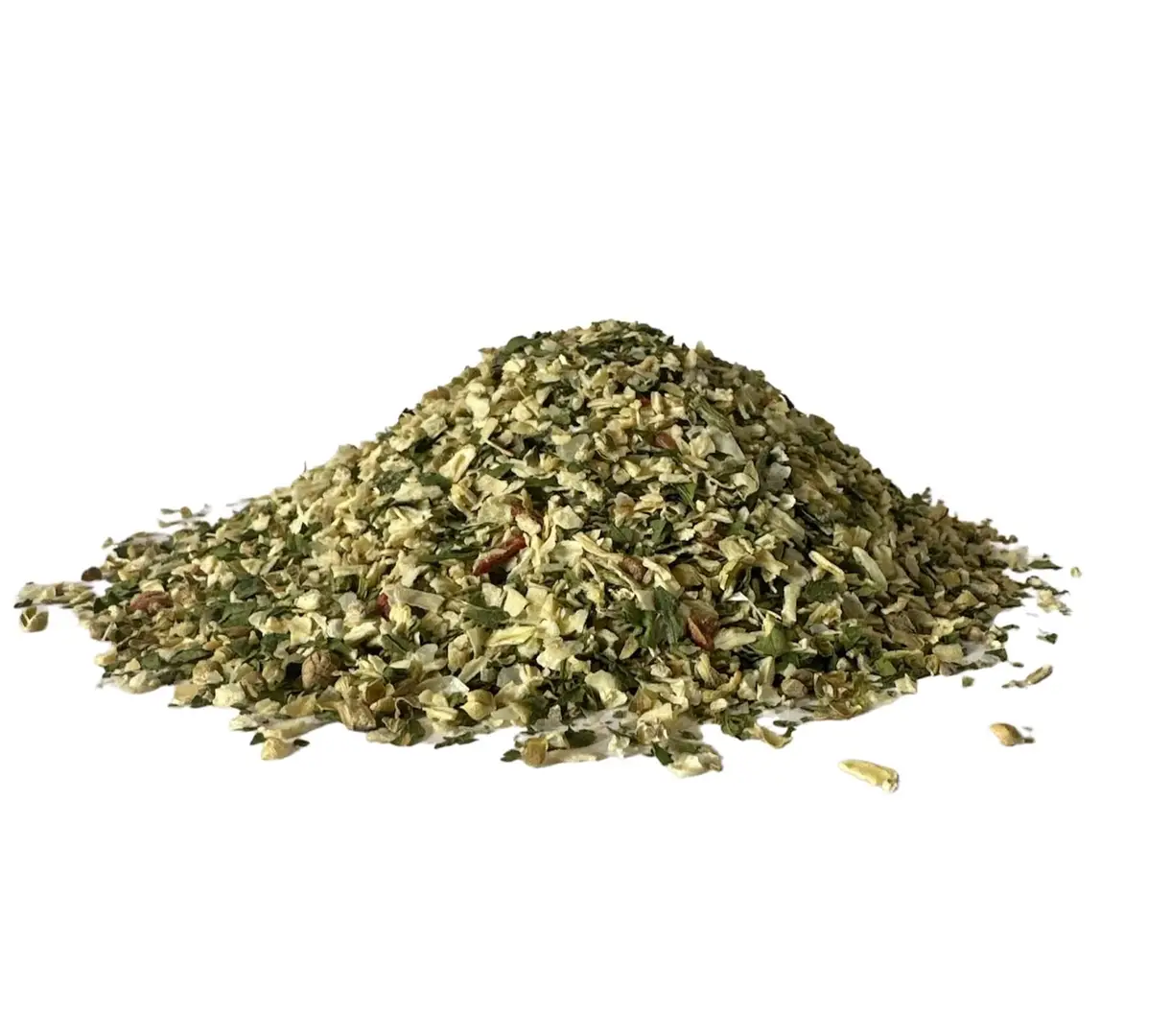 Das Bild zeigt einen Haufen Chimichurri Gewürzmischung.